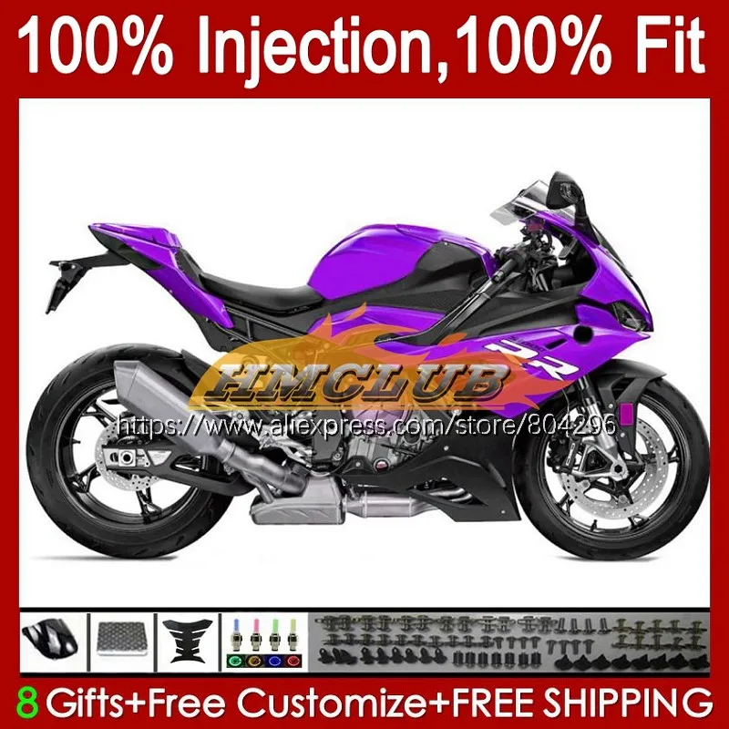 OEM Injection For BMW S1000 RR S1000-RR S 1000 RR CC 68No.58 S1000RR New purple 19 20 21 S 1000RR 2019 2020 2021 Fairings Kit
OEM Injection For BMW S1000 RR S1000-RR S 1000 RR CC 68No.58 S1000RR New purple 19 20 21 S 1000RR 2019 2020 2021 Fairings Kit