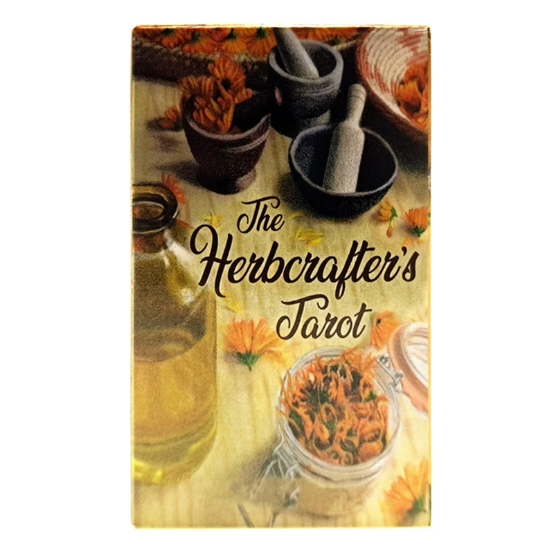 The Herbcrafter's Tarots 78 Cards Deck Mysterious Divination Family Party English Version Oracle Cards Board Game
The Herbcrafter's Tarots 78 Cards Deck Mysterious Divination Family Party English Version Oracle Cards Board Game