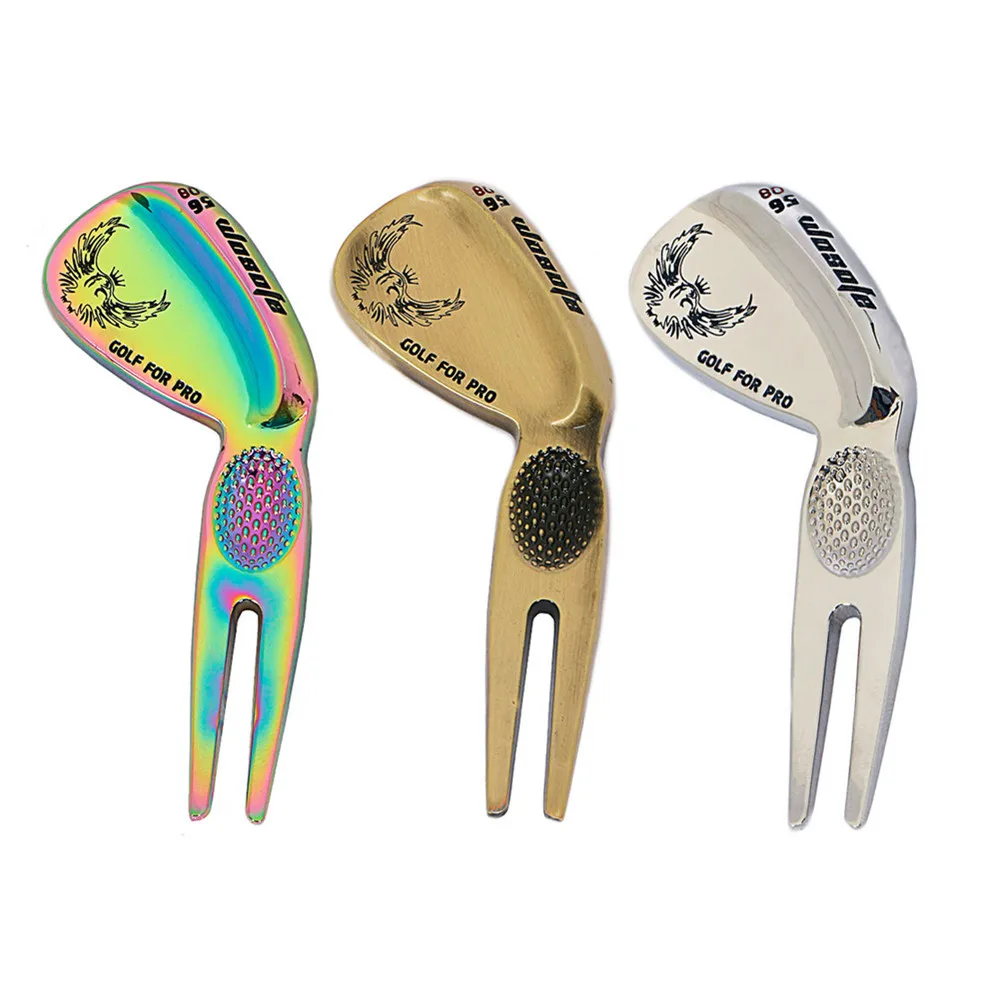 Golf Divot Tool Pitch Groove Cleaner Golf Pitchfork Putting Green Fork Metal Club Shape Zinc Alloy Dressing Tool Golf Accessory
Golf Divot Tool Pitch Groove Cleaner Golf Pitchfork Putting Green Fork Metal Club Shape Zinc Alloy Dressing Tool Golf Accessory
