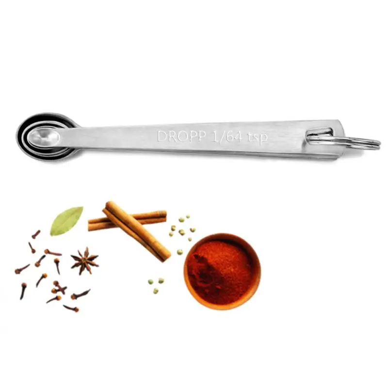 5pcs/set Stainless Steel Mini Measuring Spoon Durable Home Sauce Cutlery Accessories Kitchen Baking Tool
5pcs/set Stainless Steel Mini Measuring Spoon Durable Home Sauce Cutlery Accessories Kitchen Baking Tool