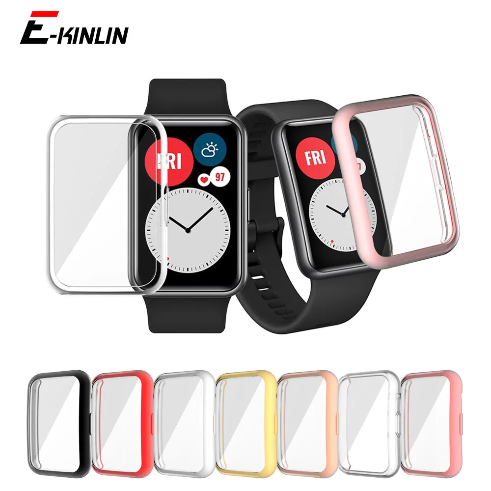 Clear Soft Silcone Watch Cover For HuaWei Watch ES Honor Fit 360 Ultra Thin TPU Screen Protector Case
Clear Soft Silcone Watch Cover For HuaWei Watch ES Honor Fit 360 Ultra Thin TPU Screen Protector Case