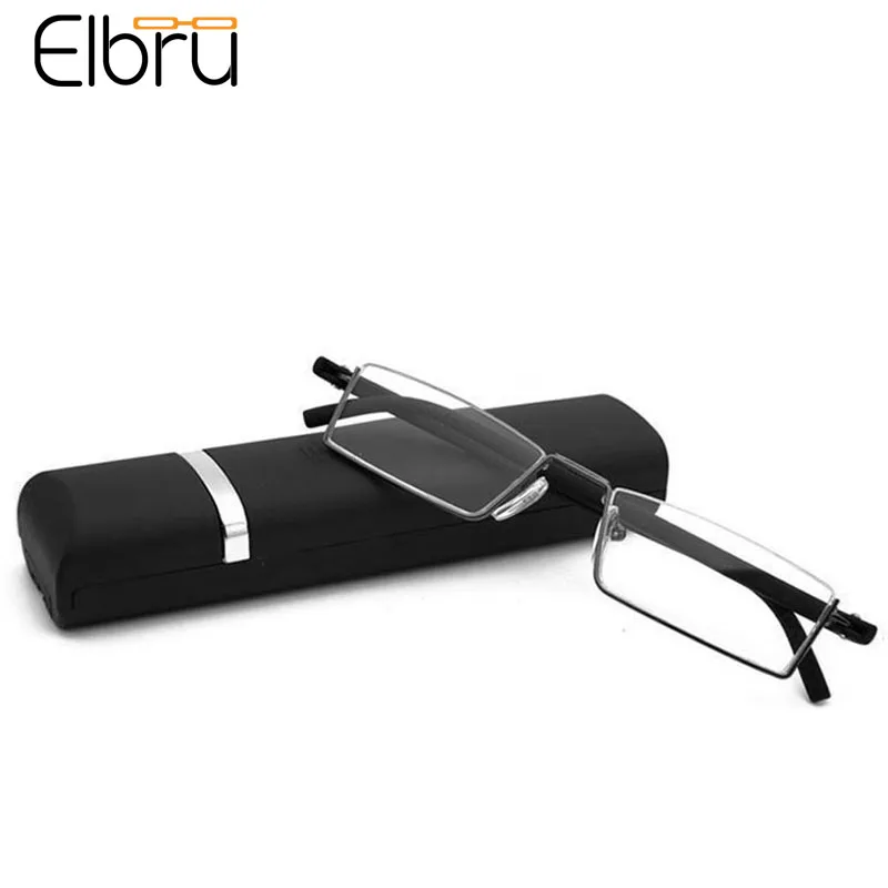 Elbru Fashion Semi-rimless Reading Glasses Women Men HD Clear Lens Presbyopic Eyeglasses Hyperopia Diopters +1.0+2.0+3.0+3.5+4.0
Elbru Fashion Semi-rimless Reading Glasses Women Men HD Clear Lens Presbyopic Eyeglasses Hyperopia Diopters +1.0+2.0+3.0+3.5+4.0