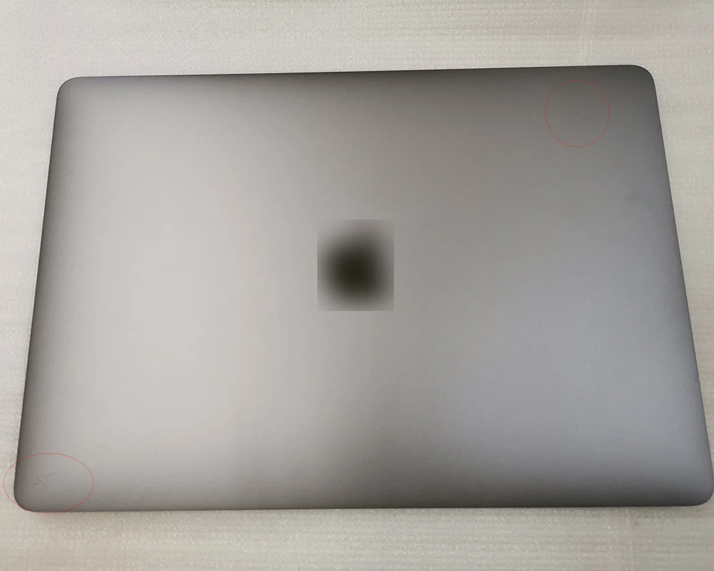 Для Macbook Retina 13 &quotA1708 Полный ЖК-дисплей 2016 2017 года ноутбук серебристо-серый A1708