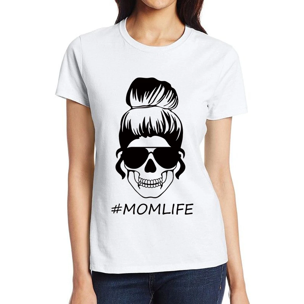 Mom Life T-shirt Women Short Sleeve O-Neck Summer Graphic Tops Tees camisetas de mujer Harajuku Funny Printed Clothing
Mom Life T-shirt Women Short Sleeve O-Neck Summer Graphic Tops Tees camisetas de mujer Harajuku Funny Printed Clothing