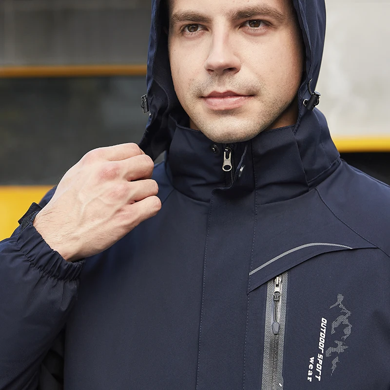 Men's Winter Jacket Men 2020 New Windbreaker Casual Stand Collar Male Jacket Waterproof Solid Coats Hooded Snow Jackets en
Men's Winter Jacket Men 2020 New Windbreaker Casual Stand Collar Male Jacket Waterproof Solid Coats Hooded Snow Jackets en