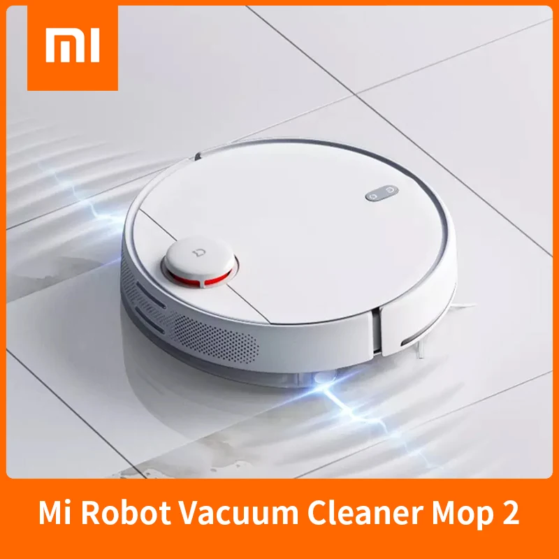 XIAOMI MIJIA Robot Vacuum Cleaner Mop 2 Sweeping Washing Vibration Mopping Cyclone Suction WIFI APP Smart Planned Map 110v-220v
XIAOMI MIJIA Robot Vacuum Cleaner Mop 2 Sweeping Washing Vibration Mopping Cyclone Suction WIFI APP Smart Planned Map 110v-220v