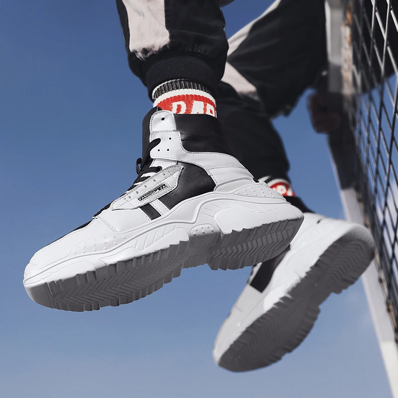 Spring Casual Shoes Men's Sneakers Sapatos Casual Shoes For Men Hightop High Top Sports Leisure Mens Hot Sale Leather White
Spring Casual Shoes Men's Sneakers Sapatos Casual Shoes For Men Hightop High Top Sports Leisure Mens Hot Sale Leather White