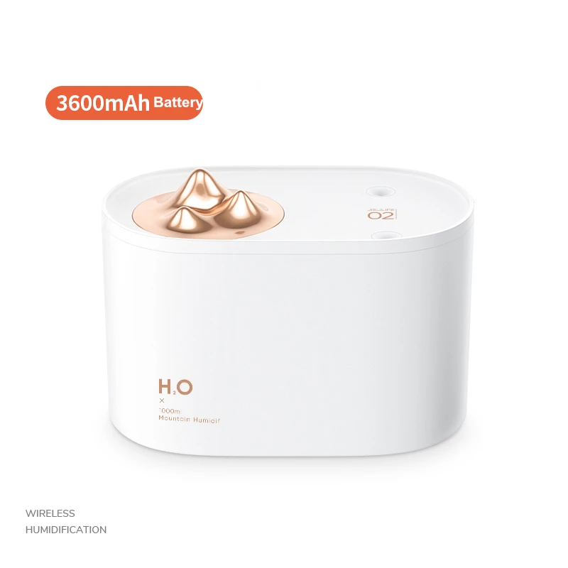 Portable Ultrasonic Humidifier 1000ML 3600mAh USB Rechargeable Wireless Air Difusor Dual Nozzles Mountain Humidificador Aroma
Portable Ultrasonic Humidifier 1000ML 3600mAh USB Rechargeable Wireless Air Difusor Dual Nozzles Mountain Humidificador Aroma