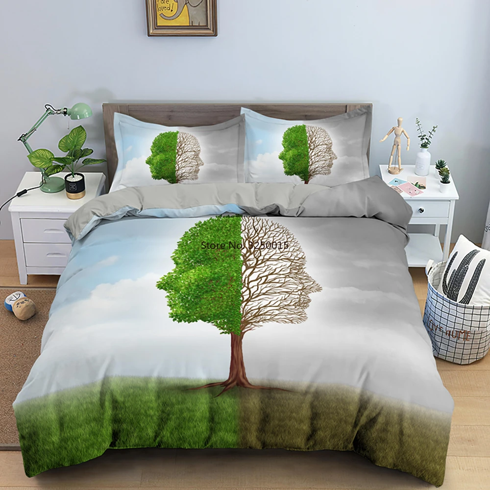 Drop Shipping Tree And Human Emotions Bedding set Queen Duvet Cover Sets King Size Quilt Covers With Pillowcase 2/3pcs
Drop Shipping Tree And Human Emotions Bedding set Queen Duvet Cover Sets King Size Quilt Covers With Pillowcase 2/3pcs