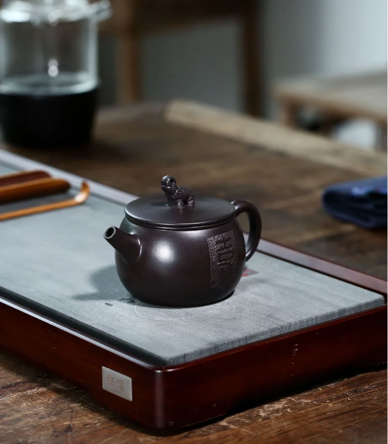 

Ji Xiang Ru Yi China Kettle Ceramic Teapot For Tea Puer Oolong Tea Set Handmade
