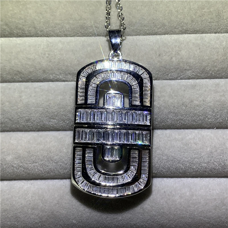 Vintage Court Pendant 100% 925 Sterling silver AAAAA Zircon Luxury Chain Pendant Necklace for Women Men Fashion Wedding jewelry
Vintage Court Pendant 100% 925 Sterling silver AAAAA Zircon Luxury Chain Pendant Necklace for Women Men Fashion Wedding jewelry