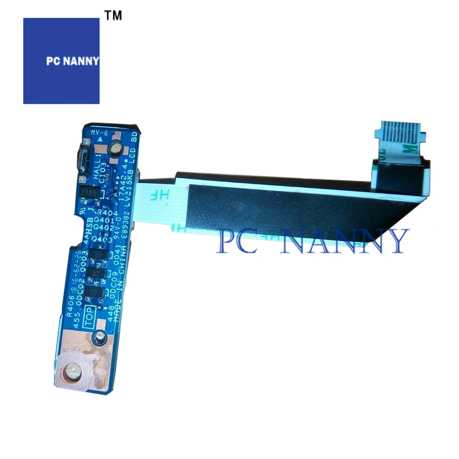 PCNANNY для Lenovo V130-15IKB светодиодная плата с кабелем LV315KB 448.0DC09.0041 тест хороший
PCNANNY для Lenovo V130-15IKB светодиодная плата с кабелем LV315KB 448.0DC09.0041 тест хороший