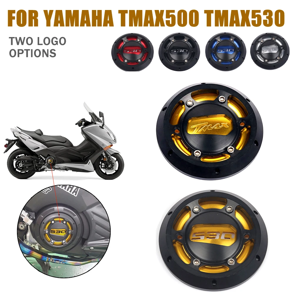 Крышка статора двигателя мотоцикла TMAX защитная крышка CNC для Yamaha T max 530 2012 2015 500 2008