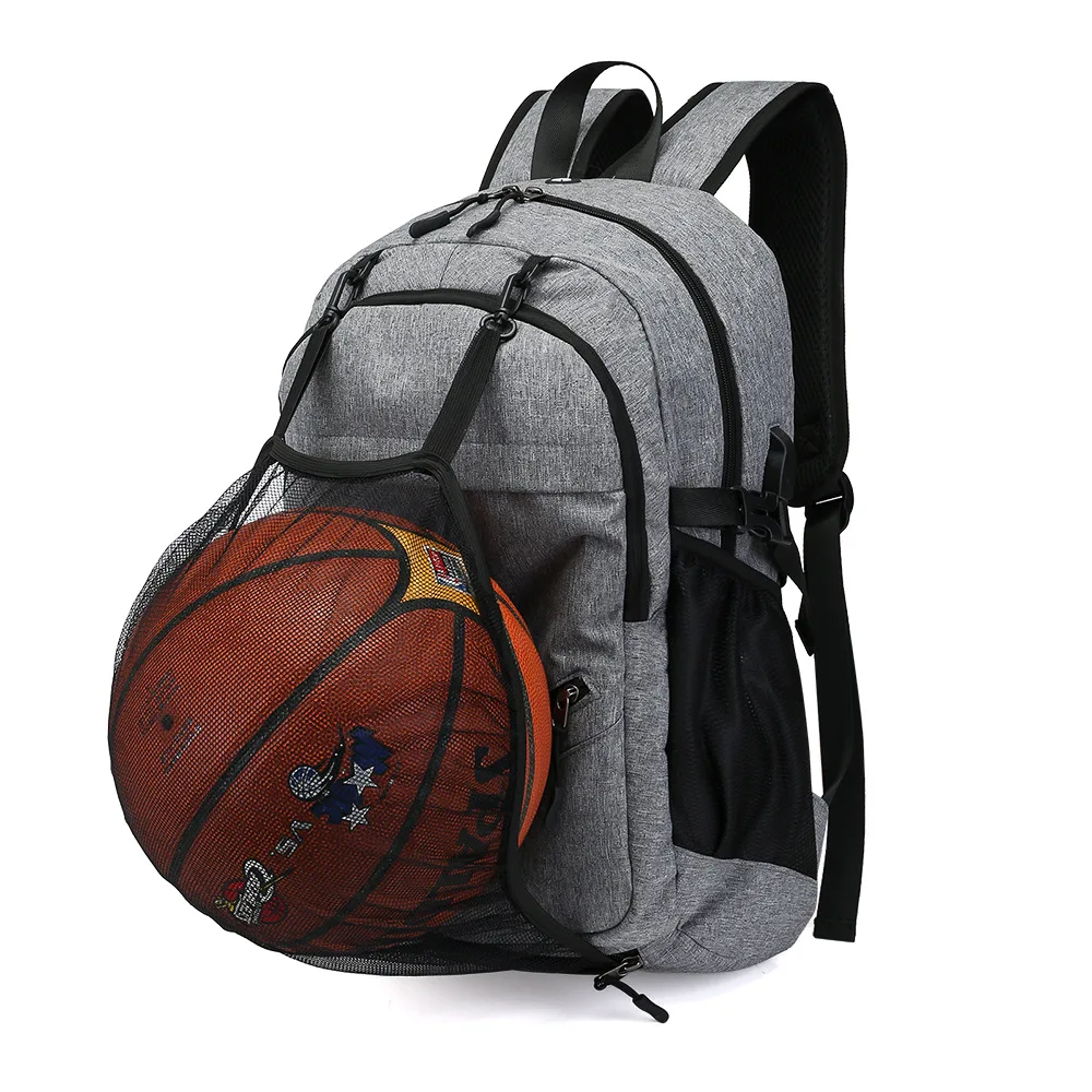 Basketball Bag Men's Backpack USB Charging Intelligent Backpack Large Capacity Anti Splash Computer Student Schoolbag
Basketball Bag Men's Backpack USB Charging Intelligent Backpack Large Capacity Anti Splash Computer Student Schoolbag