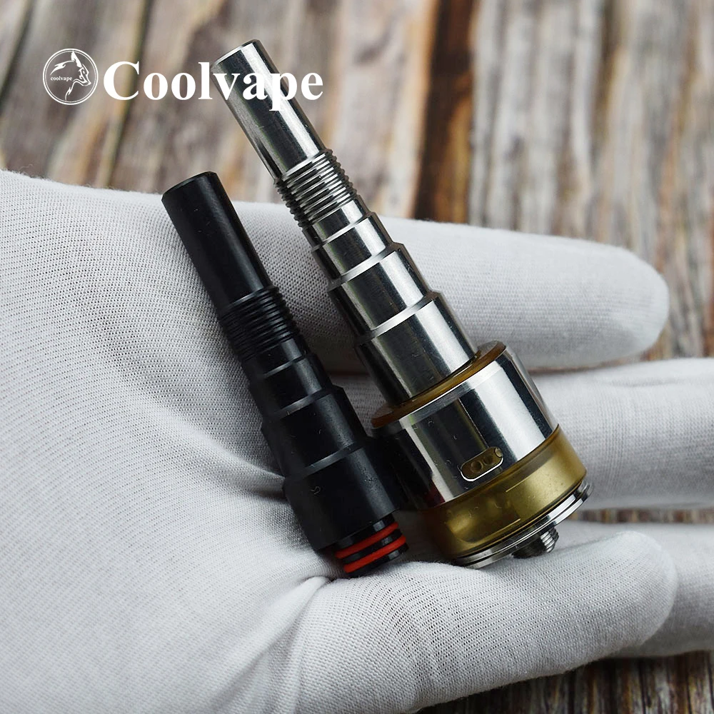 

vapor giant drip tip 510 long drip tip vapor giant rta E-cigarette atomizer accessories fit Taifun gtr rta Kayfun RDA RBA