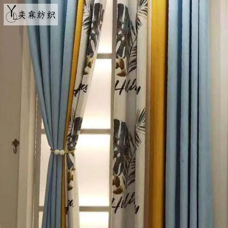 Nordic Minimalist Curtains for Living Room Bedroom Shading Seamless Stitching Banana Leaf Imitation Chenille Jacquard Curtains
Nordic Minimalist Curtains for Living Room Bedroom Shading Seamless Stitching Banana Leaf Imitation Chenille Jacquard Curtains