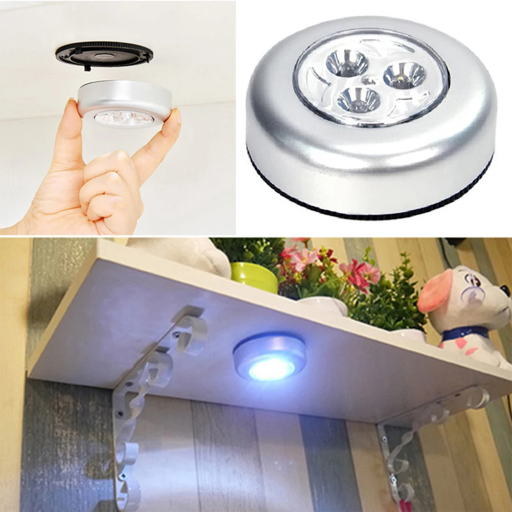 3 LED Portable Emergency Car Auto Roof Ceiling Reading Light Touch Type Battery Powered Cabinet Closet Trunk Lamp
3 LED Portable Emergency Car Auto Roof Ceiling Reading Light Touch Type Battery Powered Cabinet Closet Trunk Lamp