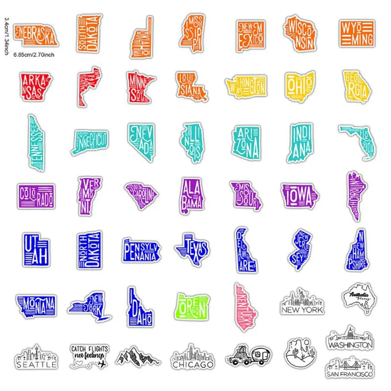 10/30/50PCS Travel Outdoor Map Cartoon Graffiti Laptop Helmet Water Cup Car Waterproof Removable Decorative Stickers Wholesale 
10/30/50PCS Travel Outdoor Map Cartoon Graffiti Laptop Helmet Water Cup Car Waterproof Removable Decorative Stickers Wholesale