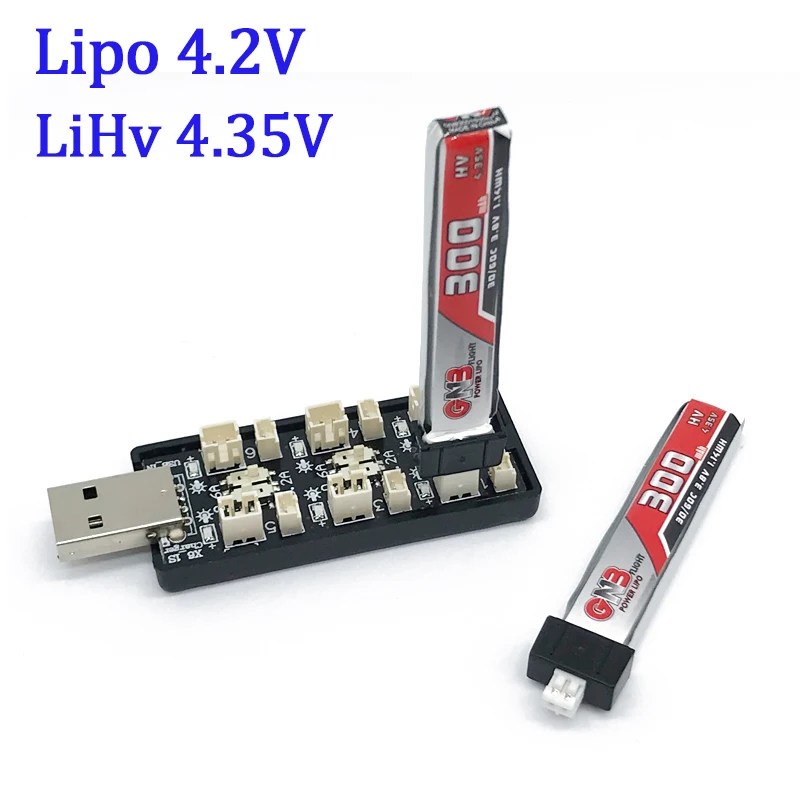 Зарядное устройство 6CH USB 1S LiPo/LiHv 4 2 в/4 35 в зарядное плата адаптера 5 В 3 А зарядная