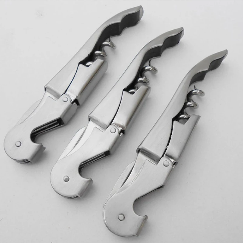 New Stainless Steel Cork Screw Multifunction Wine Cap Opener Kitchen Bar Tools
New Stainless Steel Cork Screw Multifunction Wine Cap Opener Kitchen Bar Tools