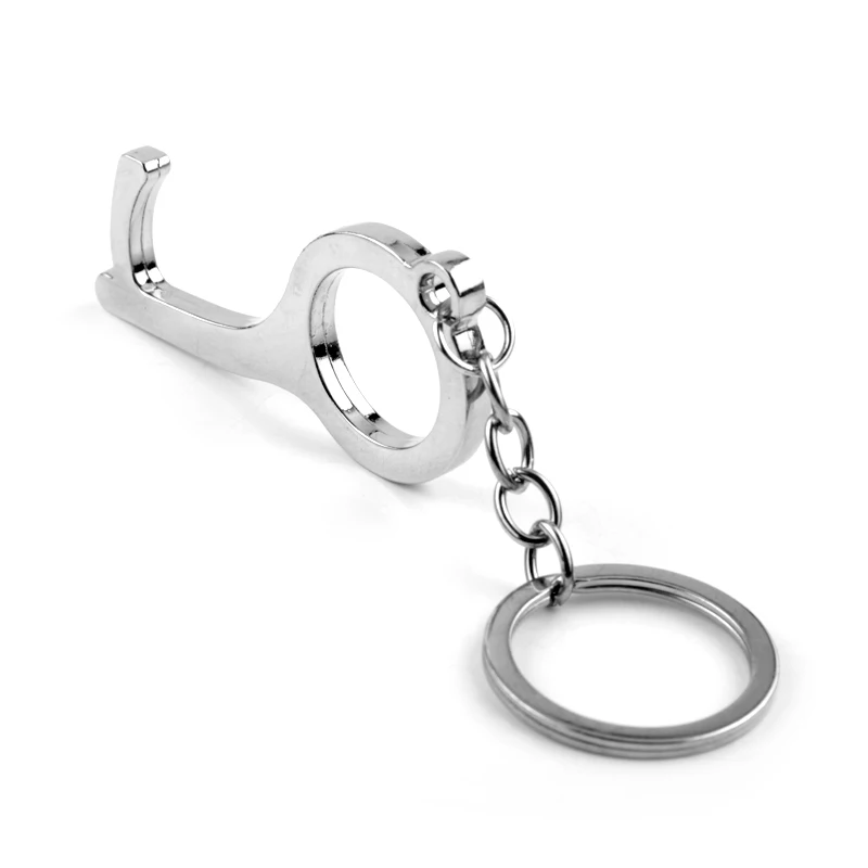 Antimicrobial Door Opener Key Chain Anti-contact Elevator Clean Touch Key Ring ATM Handle Non Contact llavero Keychain for Safe 
Antimicrobial Door Opener Key Chain Anti-contact Elevator Clean Touch Key Ring ATM Handle Non Contact llavero Keychain for Safe