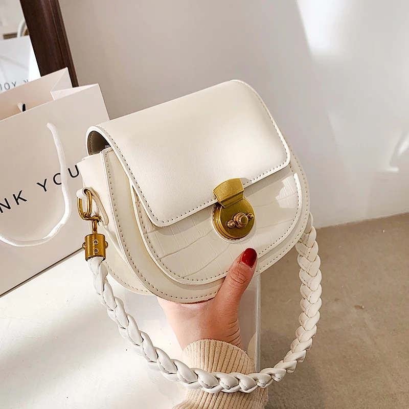 YANIGELAN Trend Leather Mini Small Saddle Bags Vintage Retro Underarm Handbags Casual Wild Ladies Shoulder Crossbody Pack Bolsos
YANIGELAN Trend Leather Mini Small Saddle Bags Vintage Retro Underarm Handbags Casual Wild Ladies Shoulder Crossbody Pack Bolsos