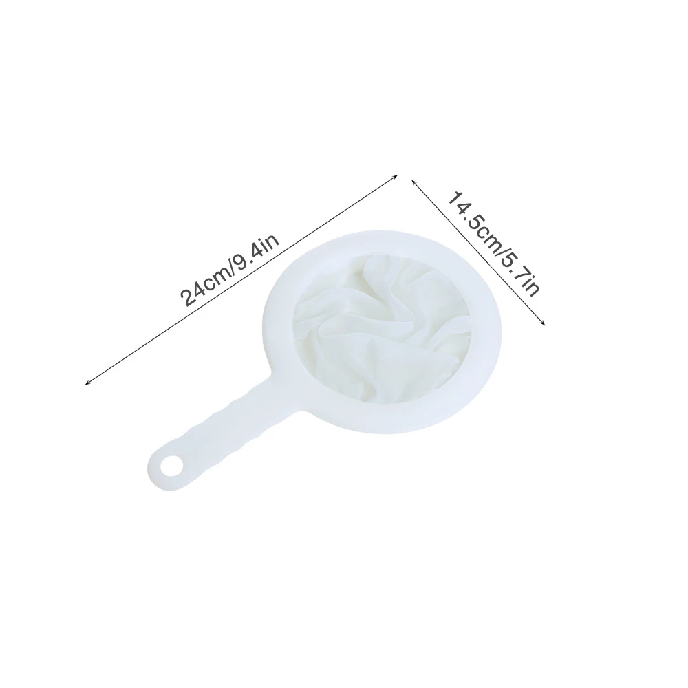 Household Ultra-Fine Soy Milk Squeezing Juice Coffee Slippery Screen Dregs Separation Filter Kitchen Handheld Screen Tool
Household Ultra-Fine Soy Milk Squeezing Juice Coffee Slippery Screen Dregs Separation Filter Kitchen Handheld Screen Tool