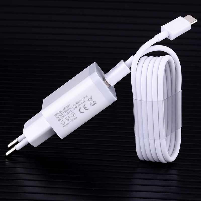 USB Зарядное устройство 5V 2A Переходник C зарядный кабель для samsung S8 S9 плюс S10 Lite G530 S3