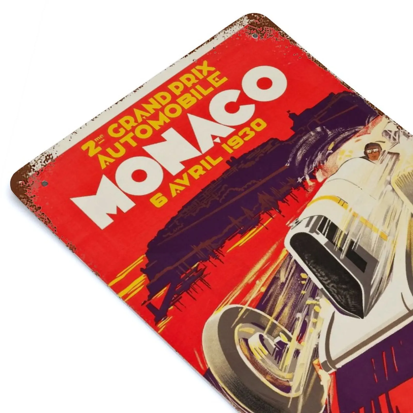 Monaco Grand Prix 1931 Printed Vintage Metal Poster Home Pub Bar Garage Wall Decoration Tin Sign Plaque Decor
Monaco Grand Prix 1931 Printed Vintage Metal Poster Home Pub Bar Garage Wall Decoration Tin Sign Plaque Decor