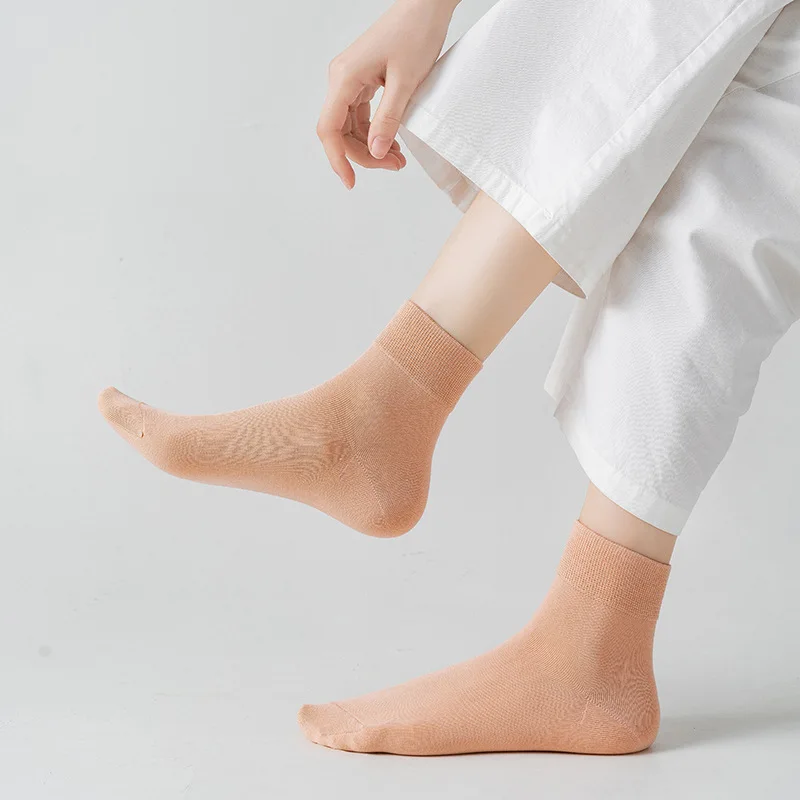 Женские хлопковые носки, милые однотонные удобные носки, весна-лето 2021
Женские хлопковые носки, милые однотонные удобные носки, весна-лето 2021