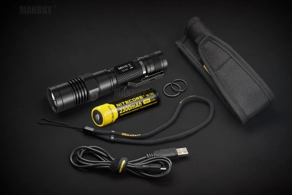Оптовая продажа NITECORE MH10 1000 лм U2 светодиодный наружный перезаряжаемый