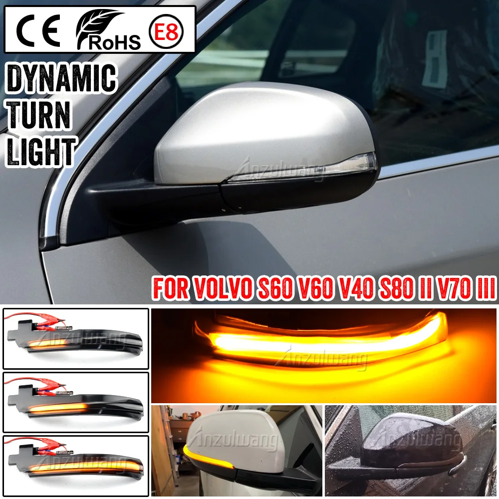 Dynamic Turn Signal Light For Volvo S60 CC V60 CC S60 II S80 II V70 III Car LED Rearview Mirror Sequential Indicator For Volvo
Dynamic Turn Signal Light For Volvo S60 CC V60 CC S60 II S80 II V70 III Car LED Rearview Mirror Sequential Indicator For Volvo