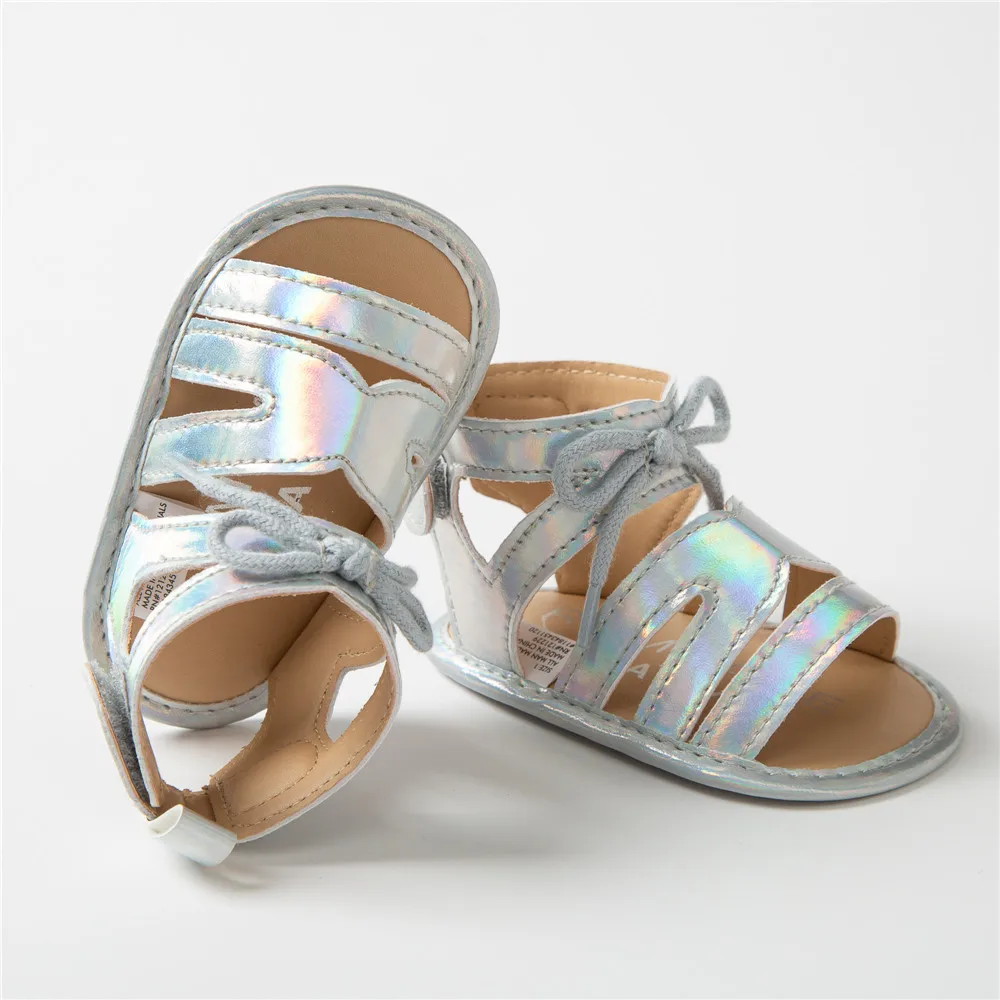 New Summer Fashion Girls Baby Sandals for 0-1 Years Old Princess Roman Sandals Hook and Loop Lace-up First Walkers Crib Shoes
New Summer Fashion Girls Baby Sandals for 0-1 Years Old Princess Roman Sandals Hook and Loop Lace-up First Walkers Crib Shoes