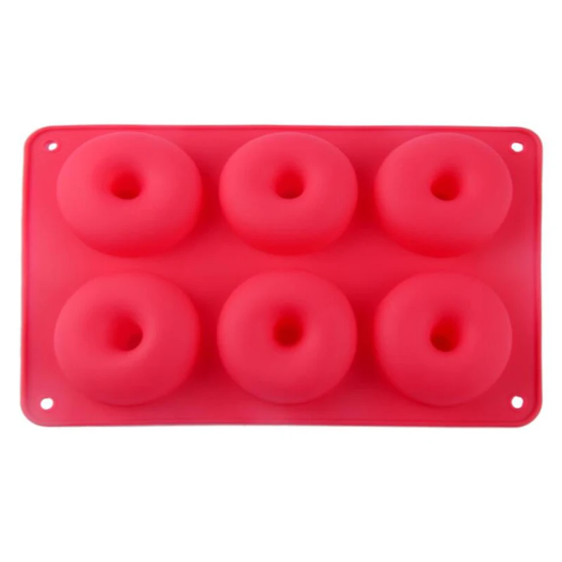 6-cavity Silicone Donut Baking Tray non-stick Mold Making Tool Baking non-stick And heat-resistant Reusable Cake Mould Dessert
6-cavity Silicone Donut Baking Tray non-stick Mold Making Tool Baking non-stick And heat-resistant Reusable Cake Mould Dessert