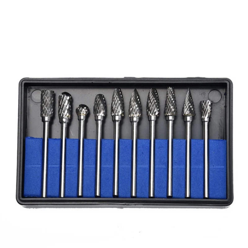 10Pcs/Box Rotary Burrs Metalworking Rotary Files Rotary Burr Bit Set m Shank 6Mm Cutting Head Diameter
10Pcs/Box Rotary Burrs Metalworking Rotary Files Rotary Burr Bit Set m Shank 6Mm Cutting Head Diameter