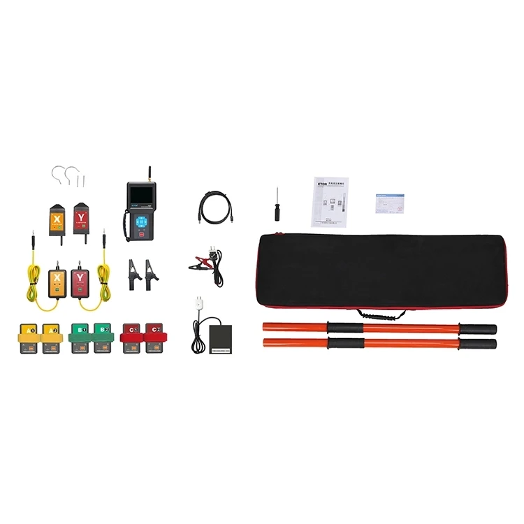 ETCR1560 Multifunction Wireless High Voltage Phase Detector Phasing Device For RMU Metalclad Withdraw Switchgear
ETCR1560 Multifunction Wireless High Voltage Phase Detector Phasing Device For RMU Metalclad Withdraw Switchgear