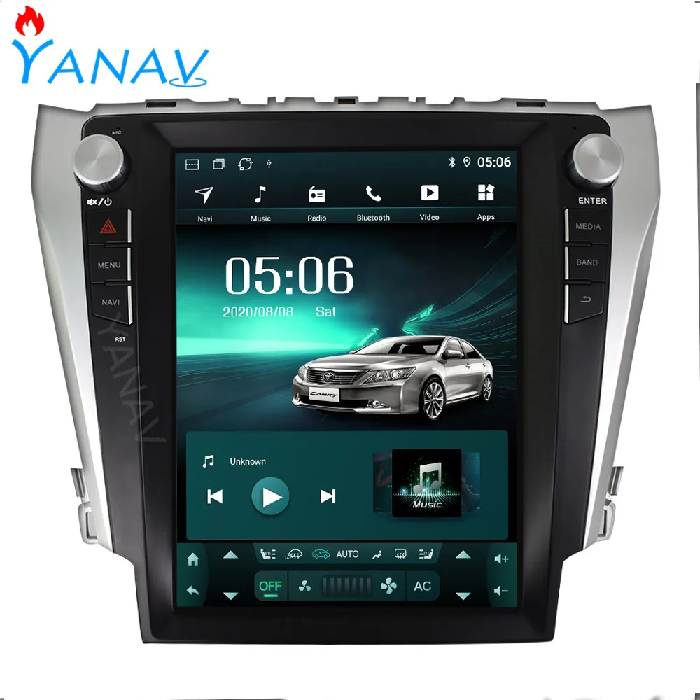 Автомагнитола 2 DIN на Android, стереоприемник для Toyota Camry 2012-2015, HD экран, GPS-навигация, мультимедийный плеер, головное устройство
Автомагнитола 2 DIN на Android, стереоприемник для Toyota Camry 2012-2015, HD экран, GPS-навигация, мультимедийный плеер, головное устройство