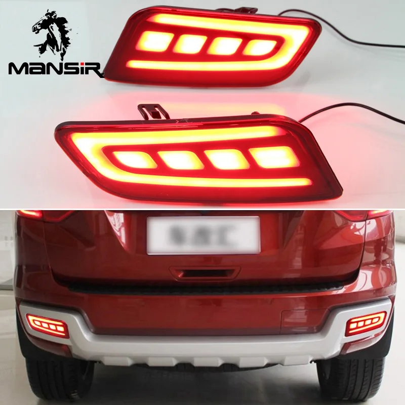 12V Car LED Rear Bumper Light Reflector Taillights Fog Lamp Brake Light Turn Signal Reverse For Ford Everest 2016 2017 2018 2019
12V Car LED Rear Bumper Light Reflector Taillights Fog Lamp Brake Light Turn Signal Reverse For Ford Everest 2016 2017 2018 2019