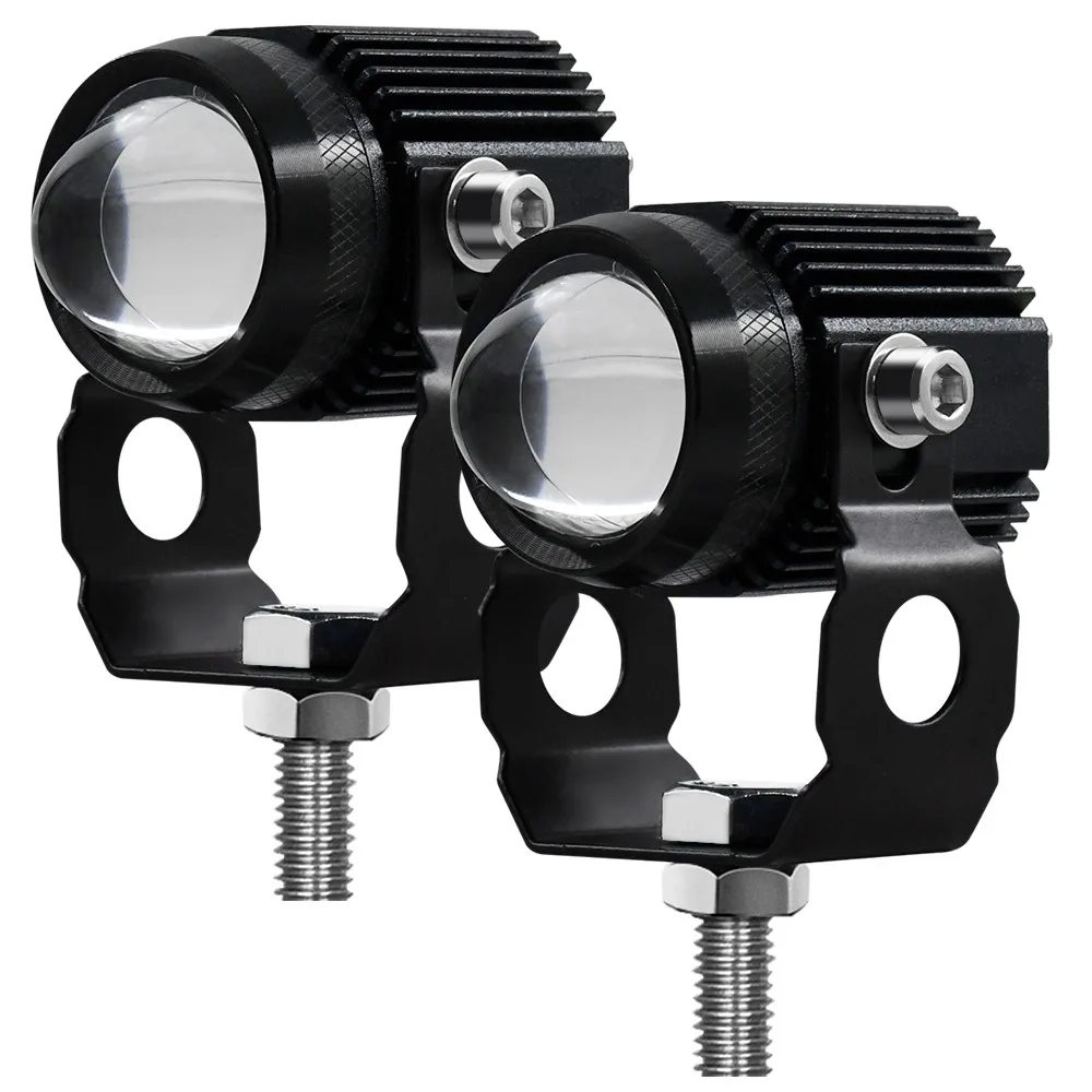 A Pair Of Motorcycle LED Headlight Spotlight Suitable For Motorcycles Scooters General Two-Color LED Lights Fog Light Assemblie
A Pair Of Motorcycle LED Headlight Spotlight Suitable For Motorcycles Scooters General Two-Color LED Lights Fog Light Assemblie