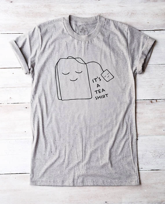 It's a tea shirt tshirt girl t shirt funny tee graphic shirt for women cute t-shirt outfits shirt summer cotton top- K232
It's a tea shirt tshirt girl t shirt funny tee graphic shirt for women cute t-shirt outfits shirt summer cotton top- K232