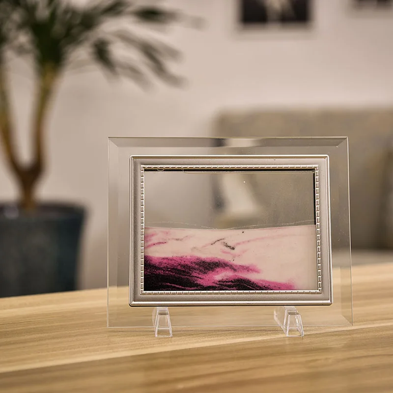 3D Dynamic Flowing Grit Sand Painting Transparent Glass Frame Drawing Landscape GQ
3D Dynamic Flowing Grit Sand Painting Transparent Glass Frame Drawing Landscape GQ
