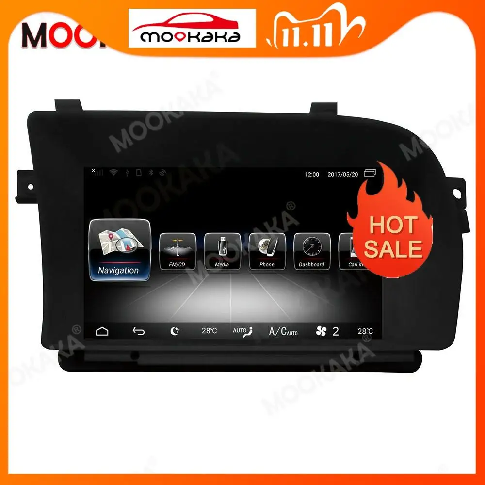 For Mercedes Benz W221 W216 S Class 2006 - 2013 Android 9.0 64G Car Stereo Multimedia Player Auto Radio GPS Navigation Head Unit
For Mercedes Benz W221 W216 S Class 2006 - 2013 Android 9.0 64G Car Stereo Multimedia Player Auto Radio GPS Navigation Head Unit