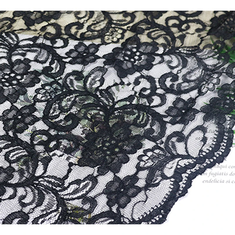 Solid Color No Elasticity Lace Fabric for Sewing Clothes by the Metre 100x140cm 
Solid Color No Elasticity Lace Fabric for Sewing Clothes by the Metre 100x140cm