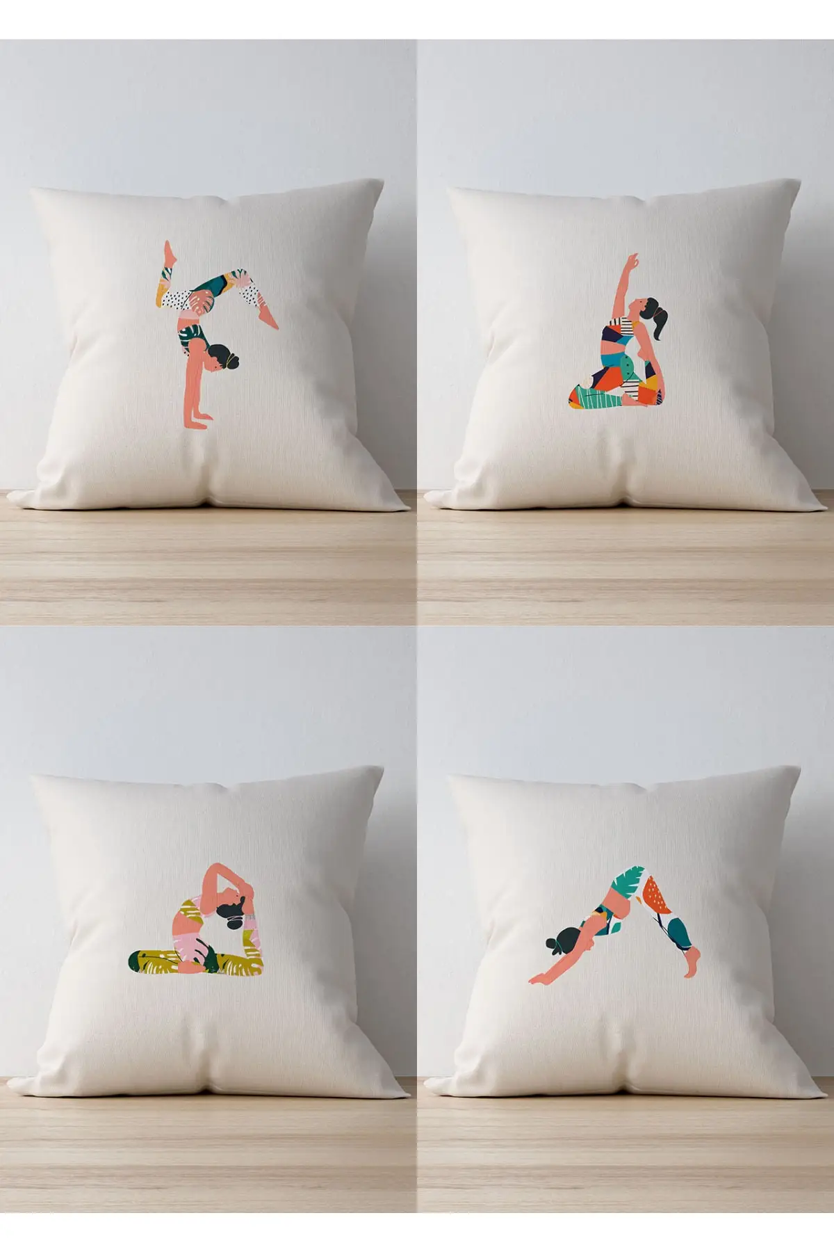 Double Side Printed Yoga Pattern 4'Lü Suede Pillow Decorate Case Ecru Ground Good Quality Stylish Home Garden Room Kitchen Gift Convenient Decorative Modern
Double Side Printed Yoga Pattern 4'Lü Suede Pillow Decorate Case Ecru Ground Good Quality Stylish Home Garden Room Kitchen Gift Convenient Decorative Modern