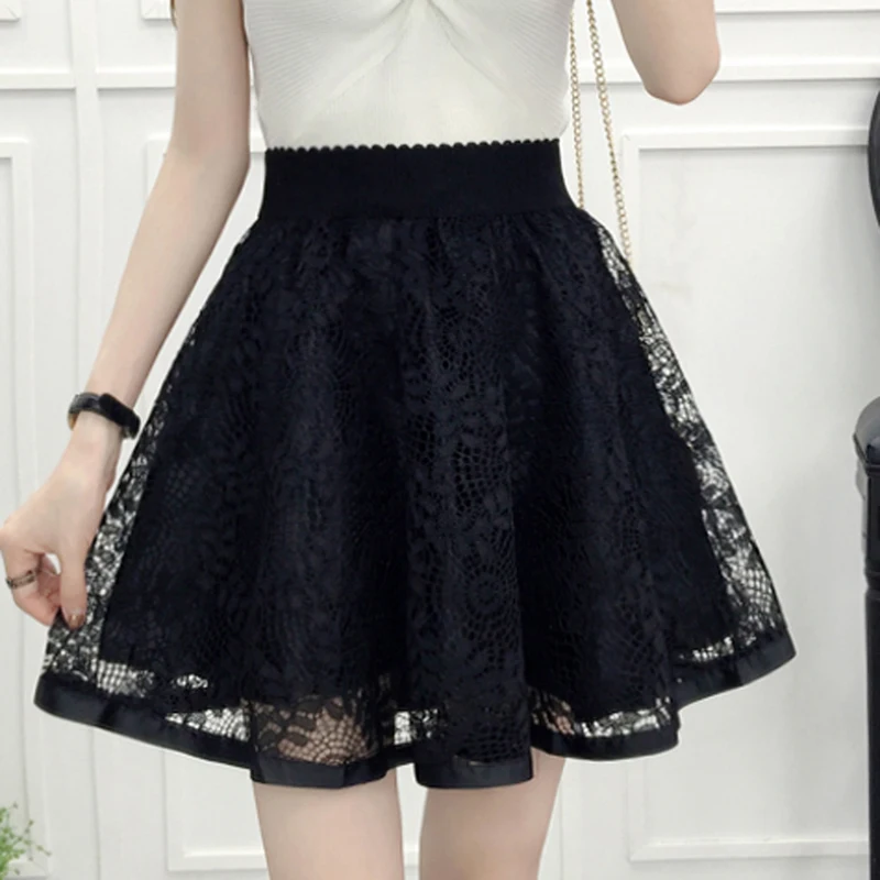 Женская юбка, повседневная бальная юбка с высокой талией, лето 2019, модная Милая Студенческая Милая Кружевная танцевальная юбка для девушек
Женская юбка, повседневная бальная юбка с высокой талией, лето 2019, модная Милая Студенческая Милая Кружевная танцевальная юбка для девушек