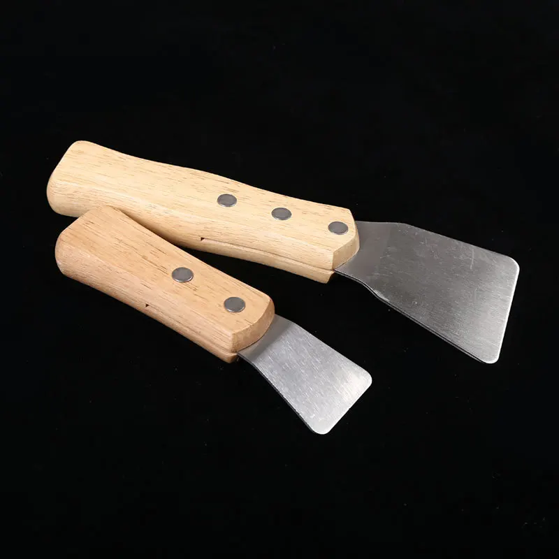 2pcs/pack Big+Small Spatula Scoop with Wooden Handle Ceiling Film Shovel Spatula Accessories for welding harpoon
2pcs/pack Big+Small Spatula Scoop with Wooden Handle Ceiling Film Shovel Spatula Accessories for welding harpoon