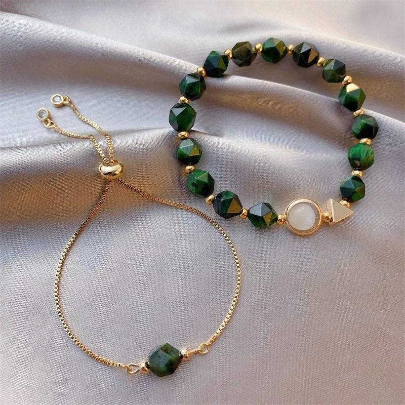 2020 New Korea Style Girl Green Stone Simple Bracelet for Women Fashion Jewelry Accessories
2020 New Korea Style Girl Green Stone Simple Bracelet for Women Fashion Jewelry Accessories