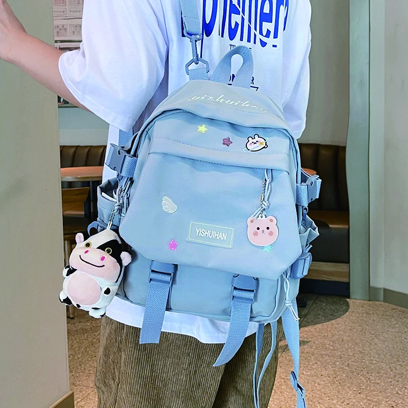 Patchwork Women Backpack for Cute Girls Nylon School Bag Casual Female Anti Theft Rucksack Ladies Preppy Style Bookbag Mochila
Patchwork Women Backpack for Cute Girls Nylon School Bag Casual Female Anti Theft Rucksack Ladies Preppy Style Bookbag Mochila