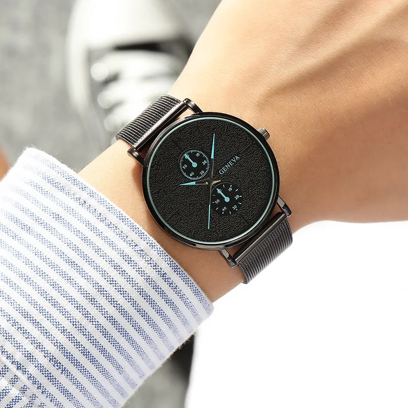 GENEVA Watches Womens Fashion Simple Ultra-thin dial mesh Stainless Steel Quartz Wrist Watch Ladies Watch Clock relogio feminino
GENEVA Watches Womens Fashion Simple Ultra-thin dial mesh Stainless Steel Quartz Wrist Watch Ladies Watch Clock relogio feminino