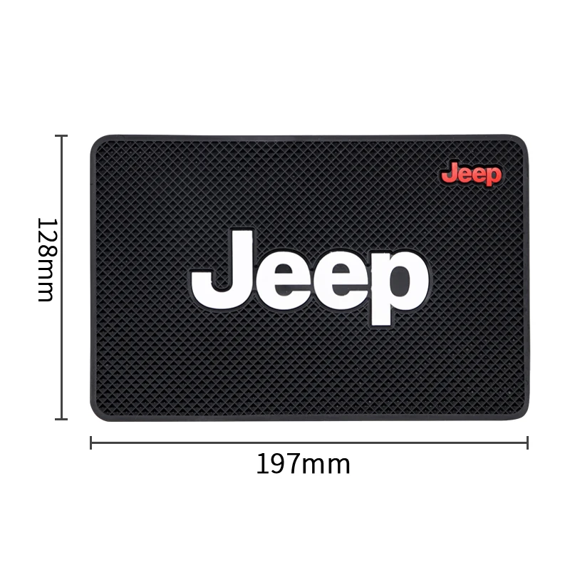 anti slip mat car Logo interior accessories car styling suitable for Wrangler Renegade Compass Cherokee Patriot Gladiator
anti slip mat car Logo interior accessories car styling suitable for Wrangler Renegade Compass Cherokee Patriot Gladiator
